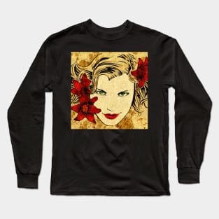 Amaryllis Long Sleeve T-Shirt